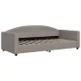 Sofá cama tela gris taupe 90x200 cm de vidaXL, Camas y somieres - Ref: Foro24-354114, Precio: 186,88 €, Descuento: %