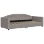 Sofá cama tela gris taupe 90x200 cm de vidaXL, Camas y somieres - Ref: Foro24-354114, Precio: 190,05 €, Descuento: %