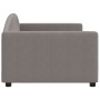 Sofá cama tela gris taupe 90x200 cm de vidaXL, Camas y somieres - Ref: Foro24-354114, Precio: 190,05 €, Descuento: %