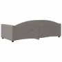 Sofá cama tela gris taupe 90x200 cm de vidaXL, Camas y somieres - Ref: Foro24-354114, Precio: 186,88 €, Descuento: %