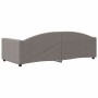 Sofá cama tela gris taupe 90x200 cm de vidaXL, Camas y somieres - Ref: Foro24-354114, Precio: 190,05 €, Descuento: %