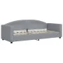 Light gray fabric sofa bed 80x200 cm by vidaXL, Beds and slatted bases - Ref: Foro24-354106, Price: 182,44 €, Discount: %
