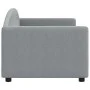 Light gray fabric sofa bed 80x200 cm by vidaXL, Beds and slatted bases - Ref: Foro24-354106, Price: 182,44 €, Discount: %