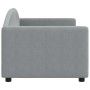 Sofá cama tela gris claro 80x200 cm de vidaXL, Camas y somieres - Ref: Foro24-354106, Precio: 185,18 €, Descuento: %