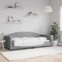 Sofá cama tela gris claro 90x200 cm de vidaXL, Camas y somieres - Ref: Foro24-354111, Precio: 185,15 €, Descuento: %