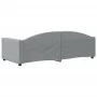 Light gray fabric sofa bed 90x200 cm by vidaXL, Beds and slatted bases - Ref: Foro24-354111, Price: 185,15 €, Discount: %