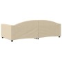 Schlafsofa aus cremefarbenem Stoff, 100 x 200 cm von vidaXL, Betten und Lattenroste - Ref: Foro24-354120, Preis: 200,82 €, Ra...