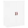 Armario de pared blanco 69,5x34x90 cm