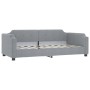 Sofá cama tela gris claro 100x200 cm de vidaXL, Camas y somieres - Ref: Foro24-354210, Precio: 204,85 €, Descuento: %