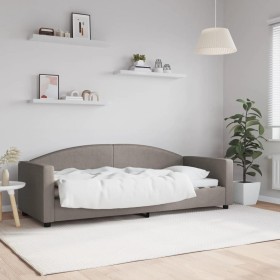 Taupegraues Stoffschlafsofa 80x200 cm von vidaXL, Betten und Lattenroste - Ref: Foro24-354109, Preis: 184,78 €, Rabatt: %