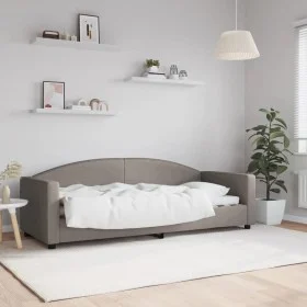 Taupegraues Stoffschlafsofa 80x200 cm von vidaXL, Betten und Lattenroste - Ref: Foro24-354109, Preis: 182,06 €, Rabatt: %