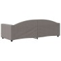 Taupe gray fabric sofa bed 80x200 cm by vidaXL, Beds and slatted bases - Ref: Foro24-354109, Price: 184,78 €, Discount: %