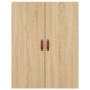 Armario de pared roble Sonoma 69,5x34x90 cm