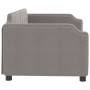 Taupegraues Schlafsofa aus Stoff, 90 x 200 cm von vidaXL, Betten und Lattenroste - Ref: Foro24-354208, Preis: 194,93 €, Rabat...