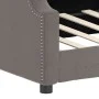Taupegraues Stoffschlafsofa 80x200 cm von vidaXL, Betten und Lattenroste - Ref: Foro24-354203, Preis: 189,12 €, Rabatt: %