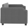 Dunkelgraues Schlafsofa aus Stoff, 90 x 200 cm von vidaXL, Betten und Lattenroste - Ref: Foro24-354206, Preis: 192,69 €, Raba...