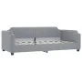 Light gray fabric sofa bed 90x190 cm by vidaXL, Beds and slatted bases - Ref: Foro24-354215, Price: 186,62 €, Discount: %