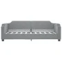 Light gray fabric sofa bed 90x190 cm by vidaXL, Beds and slatted bases - Ref: Foro24-354215, Price: 186,62 €, Discount: %