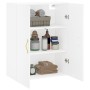 Armario de pared blanco 69,5x34x90 cm