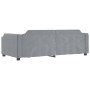 Sofá cama tela gris claro 90x190 cm de vidaXL, Camas y somieres - Ref: Foro24-354215, Precio: 189,43 €, Descuento: %