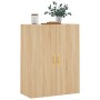 Armario de pared roble Sonoma 69,5x34x90 cm