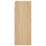 Armario de pared roble Sonoma 69,5x34x90 cm