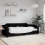 Schlafsofa aus schwarzem Stoff, 80 x 200 cm von vidaXL, Betten und Lattenroste - Ref: Foro24-354202, Preis: 188,89 €, Rabatt: %