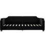 Sofá cama tela negro 90x190 cm de vidaXL, Camas y somieres - Ref: Foro24-354217, Precio: 186,58 €, Descuento: %