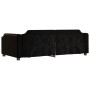 Sofá cama tela negro 100x200 cm de vidaXL, Camas y somieres - Ref: Foro24-354212, Precio: 204,22 €, Descuento: %