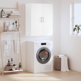 Armario de pared blanco 69,5x34x90 cm Armario de pared blanco 69,5x34x90 cm