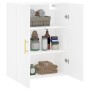 Armario de pared blanco 69,5x34x90 cm