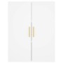 Armario de pared blanco 69,5x34x90 cm