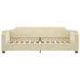 Sofá cama tela color crema 90x200 cm de vidaXL, Camas y somieres - Ref: Foro24-354209, Precio: 194,93 €, Descuento: %
