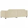 Schlafsofa aus cremefarbenem Stoff, 90 x 200 cm von vidaXL, Betten und Lattenroste - Ref: Foro24-354209, Preis: 194,93 €, Rab...