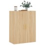 Armario de pared roble Sonoma 69,5x34x90 cm