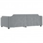 Sofá cama tela gris claro 80x200 cm de vidaXL, Camas y somieres - Ref: Foro24-354200, Precio: 189,67 €, Descuento: %