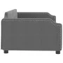Dunkelgraues Schlafsofa aus Stoff, 100 x 200 cm von vidaXL, Betten und Lattenroste - Ref: Foro24-354211, Preis: 199,75 €, Rab...