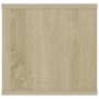 Estantería pared madera contrachapada roble Sonoma 102x30x29 cm by vidaXL, Shelves and shelves - Ref: Foro24-806259, Price: 7...