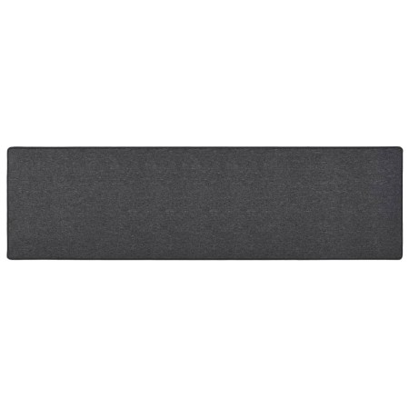 Alfombra de pasillo gris antracita 80x300 cm de vidaXL, Alfombras - Ref: Foro24-326966, Precio: 48,82 €, Descuento: %