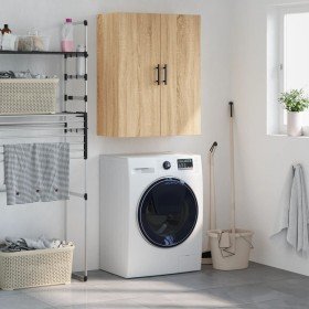 Armario de pared roble Sonoma 69,5x34x90 cm en Aparadores | Comprar online en Foro24