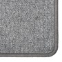 Alfombra de pasillo gris oscuro 50x100 cm