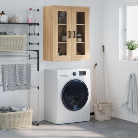 Armario de pared roble Sonoma 69,5x34x90 cm en Aparadores | Comprar online en Foro24