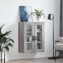Armario de pared gris Sonoma 69,5x34x90 cm