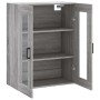 Armario de pared gris Sonoma 69,5x34x90 cm