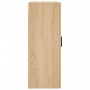 Armario de pared roble Sonoma 69,5x34x90 cm