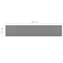 Alfombra de pasillo gris oscuro 50x300 cm de vidaXL, Alfombras - Ref: Foro24-326972, Precio: 36,12 €, Descuento: %