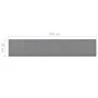 Dunkelgrauer Flurteppich 50x300 cm von vidaXL, Teppiche - Ref: Foro24-326972, Preis: 33,41 €, Rabatt: %