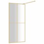 Transparentes ESG Goldglas Duschtürgitter 80x195cm von vidaXL, Duschwände und Duschwände - Ref: Foro24-154943, Preis: 157,01 ...