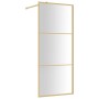 Duschtürtrennwand transparentes Glas ESG Gold 80x195cm von vidaXL, Duschwände und Duschwände - Ref: Foro24-154935, Preis: 169...