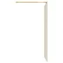 Duschtürtrennwand aus transparentem Glas ESG Gold 115x195 cm von vidaXL, Duschwände und Duschwände - Ref: Foro24-154941, Prei...